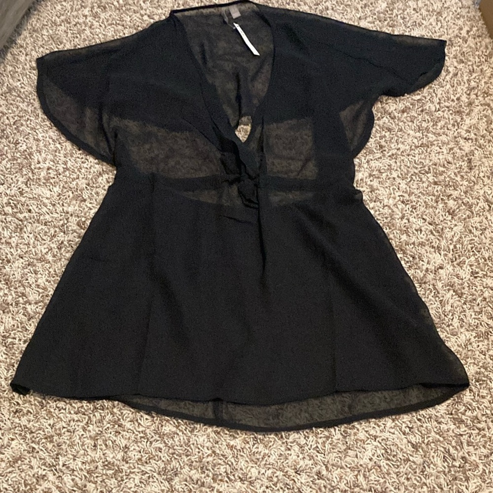 Elegant Black Women's Top